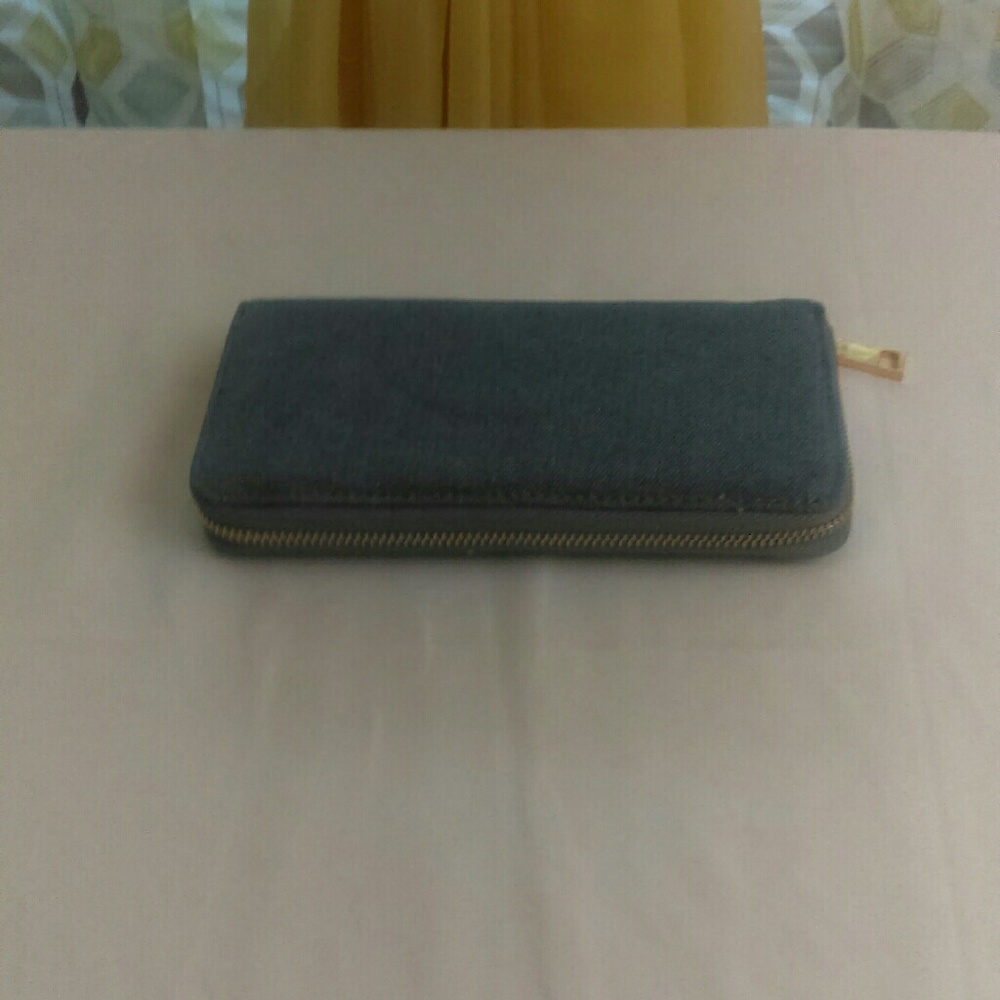 Denim Light Blue Wallet